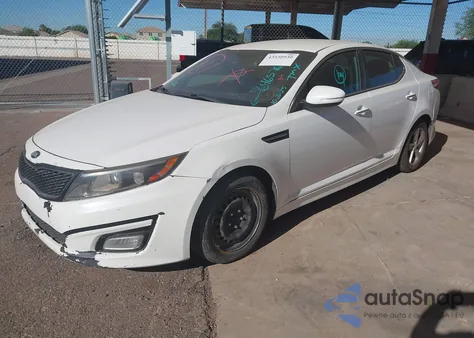 2015 Kia Optima Lx из США, поврежденный, VIN KNAGM4A76F5646576